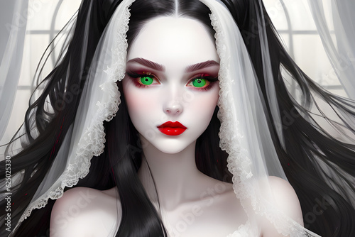 bride of grim reaper. Generative AI