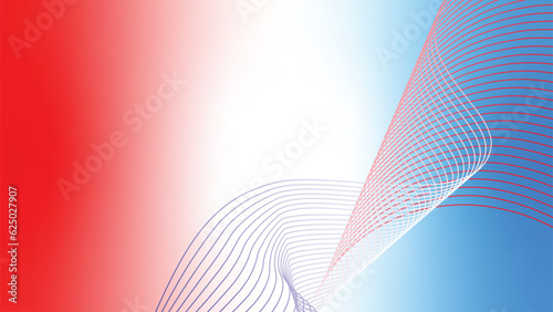 cyan blue white red tech abstract lines gradient background