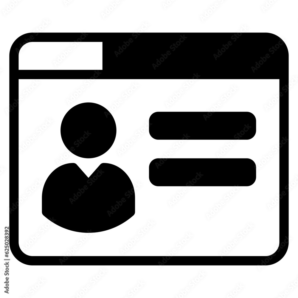 Digital Identity Icon Digital Identity Icon