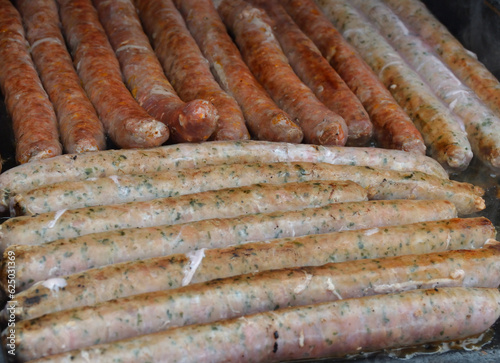 Saucisses crues