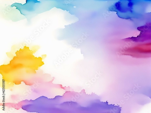 Abstract watercolor art background. Old paper, Watercolour texture background for cards or banner. Pastel color watercolour banner. Wall. Brushstrokes and splashes. Paint texture for design