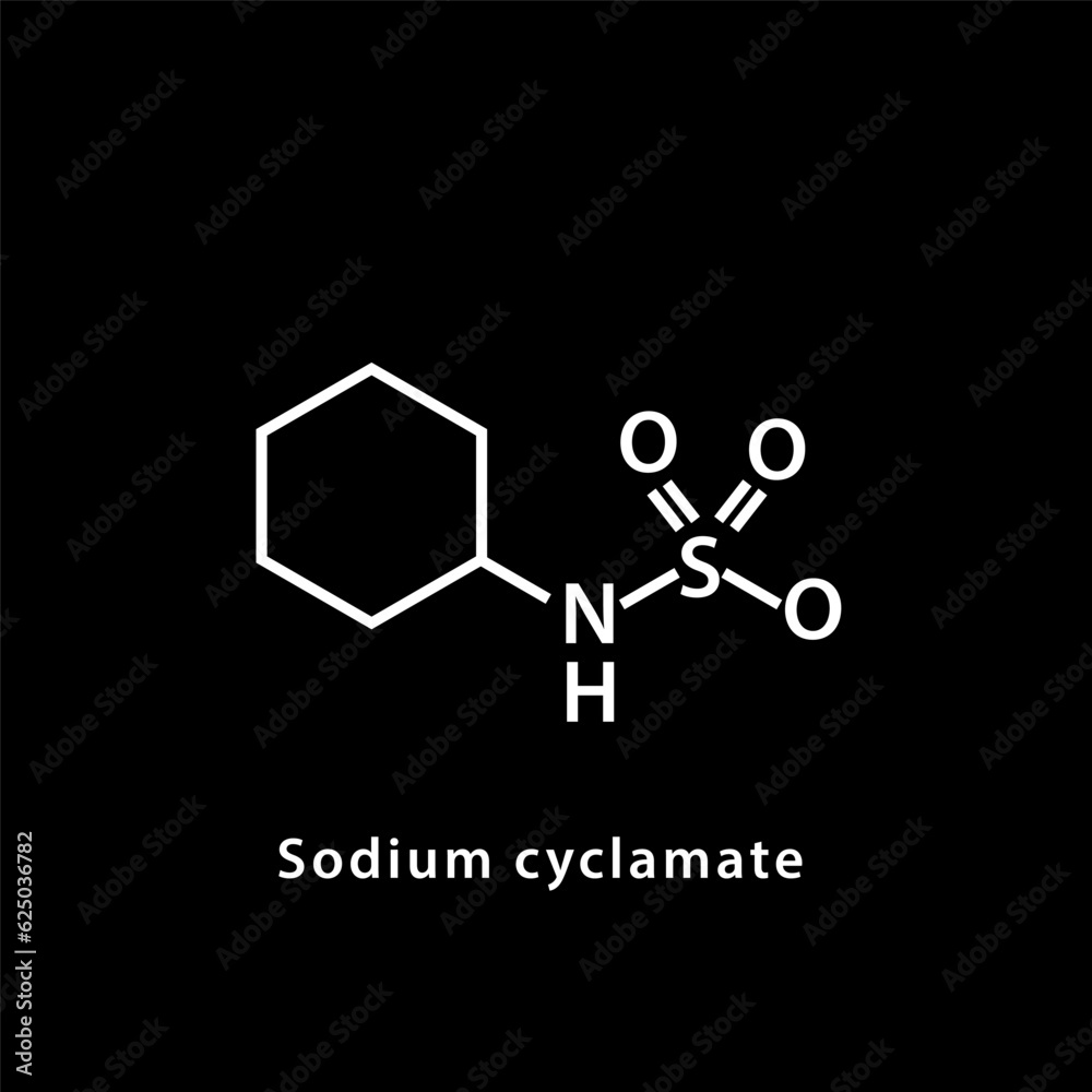 structure formula chemical flat style illustration structure formula chemical flat style illustration