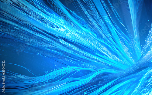Blue tech lines universal background simple science and technology business line technology background.background vortex and use it as your wallpaper, posters and banners.Generative AI
