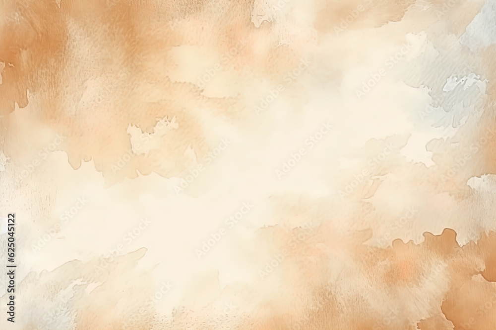 beige abstract watercolor background