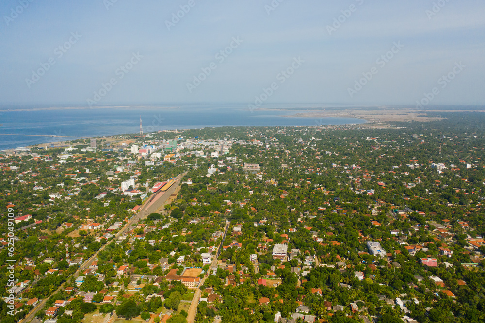 Jaffna is the northernmost city in the tropical island of Sri Lanka