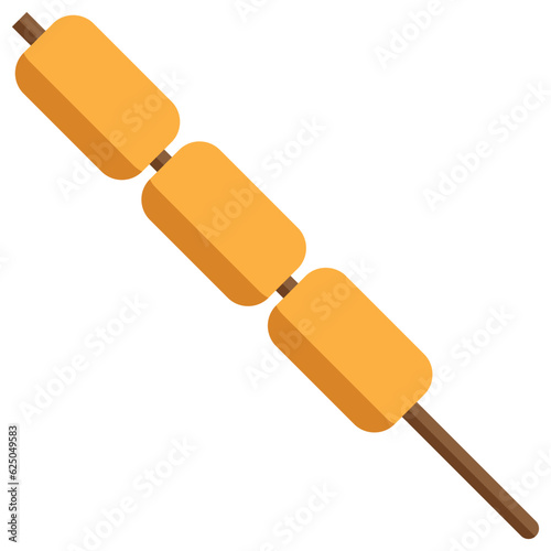satay icon vector