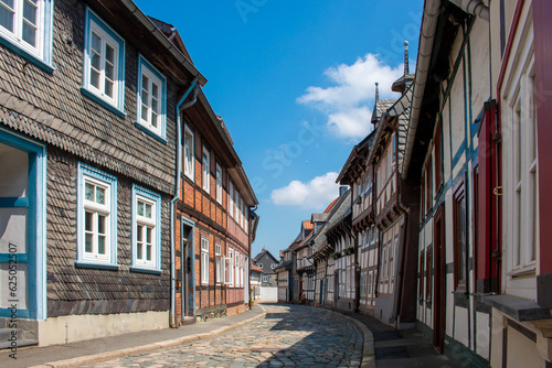 old town of (Altstadt) Goslar Lower Saxony (in german Niedersachsen) Germany