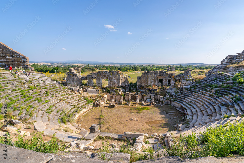 Aizanoi Ancient City theatre in Cavdarhisar of Kutahya