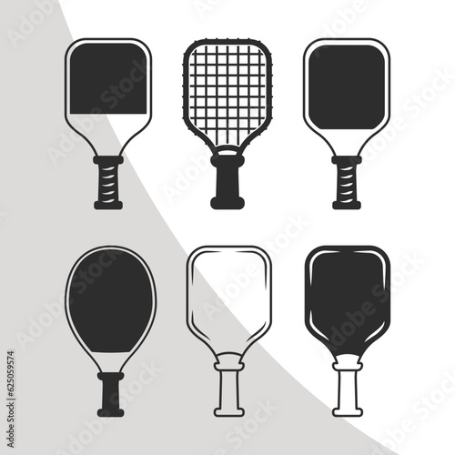 Pickleball Bundle SVG Cut File, Pickleball Paddles Monogram, Pickleball With Beat Svg, Pickleball Cricut Files