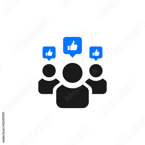 Customer icon vector or customer symbol vector isolated. Best Customer icon vector for business design element. Simple Customer symbol for business and more.