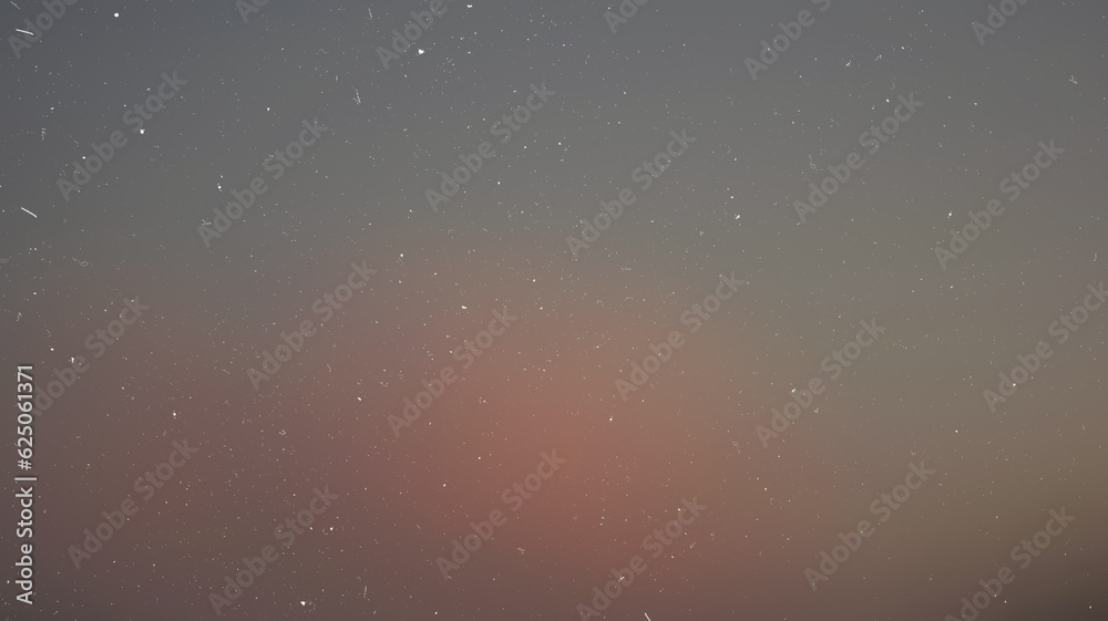 Fototapeta premium Aesthetic Dusted Film Effect Photo Overlay. Vintage Textured Design, Old Cinematic Light Leak Flare, Retro Dust Overlays. Enhancing Digital Imagery, Adds Nostalgic Ambient Mood.