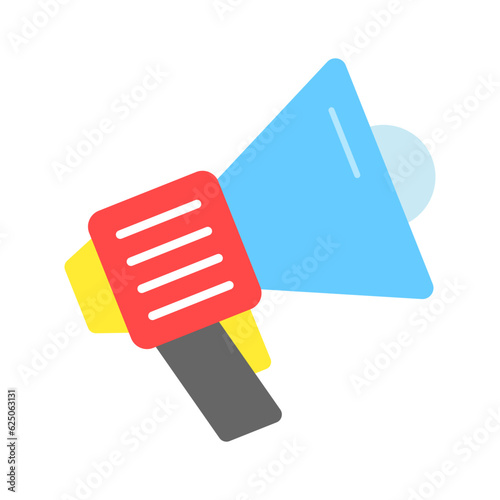 Grab this beautifully designed icon of megaphone in editable style, a customizable vector of loudspeaker