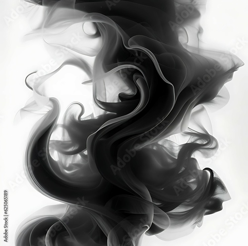 Black smoke clouds background fog. Vector realistic illustration of dark steam, smoky mist from fire, explosion, burning carbon or coal. Black fume texture isolated on transparent background