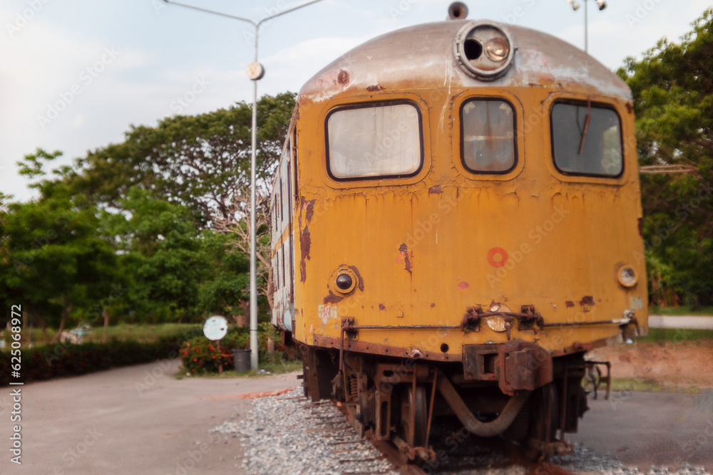 the old train davenport no 516 decommissioned in lumphun thailand the old train davenport no 516 decommissioned in lumphun thailand