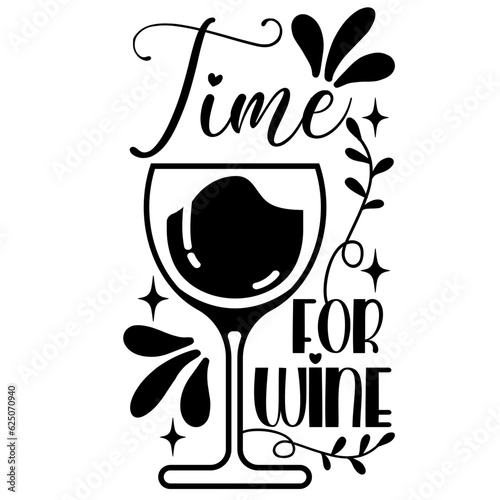 Wine calligraphy lettering slogans for flyer and print design. Templates for banners, posters, greeting postcards. Vector illustration