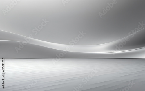 Abstract smooth empty grey studio well use as background