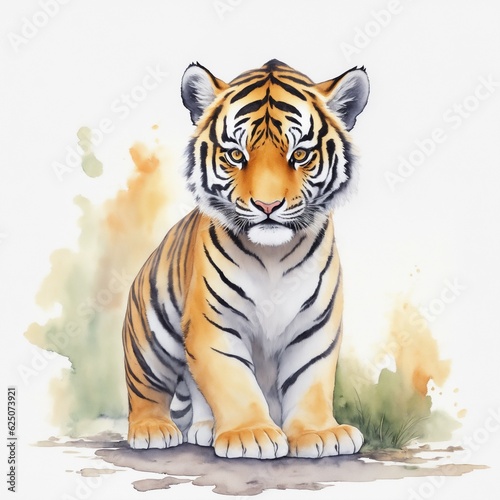 Watercolor Illustration Animal