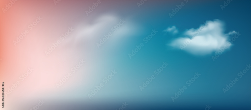 sky with clouds abstract background