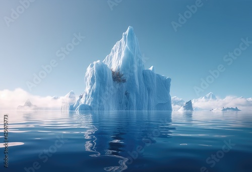 Iceberg at sea © cherezoff