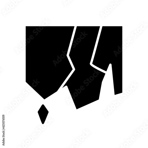 stalactite glyph icon
