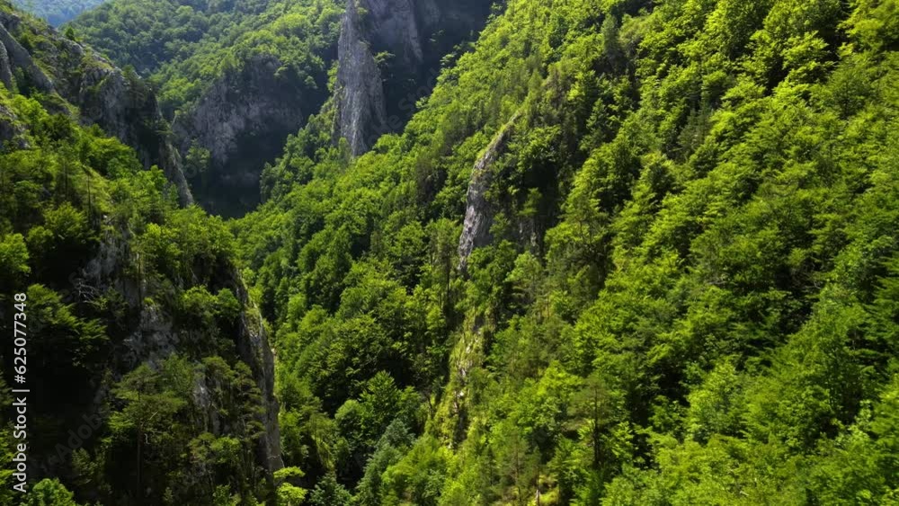 Ramet gorges from Transylvania, Trascau mountains, Alba county, Romania. Drone footage. Ramet gorges from Transylvania, Trascau mountains, Alba county, Romania. Drone footage.