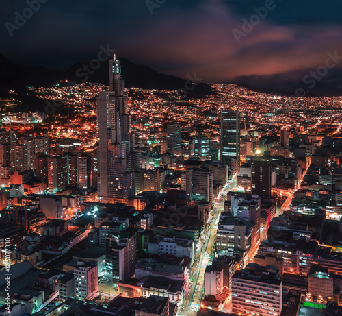 Bogota by night