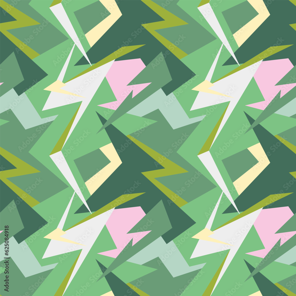 Abstract creative urban pattern tith curved geometry elements Abstract creative urban pattern tith curved geometry elements