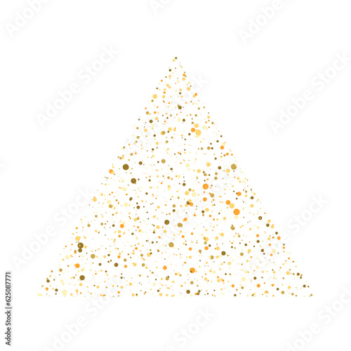 Merry christmas illustration triangle