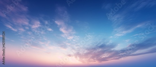 Panoramic view of a pink and purple sky at sunset. Sky panorama background © Backdrop LAB