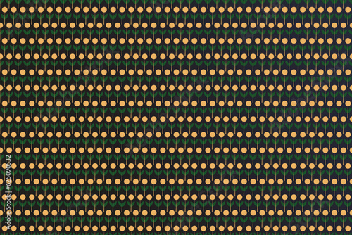 yellow flower patterns for background