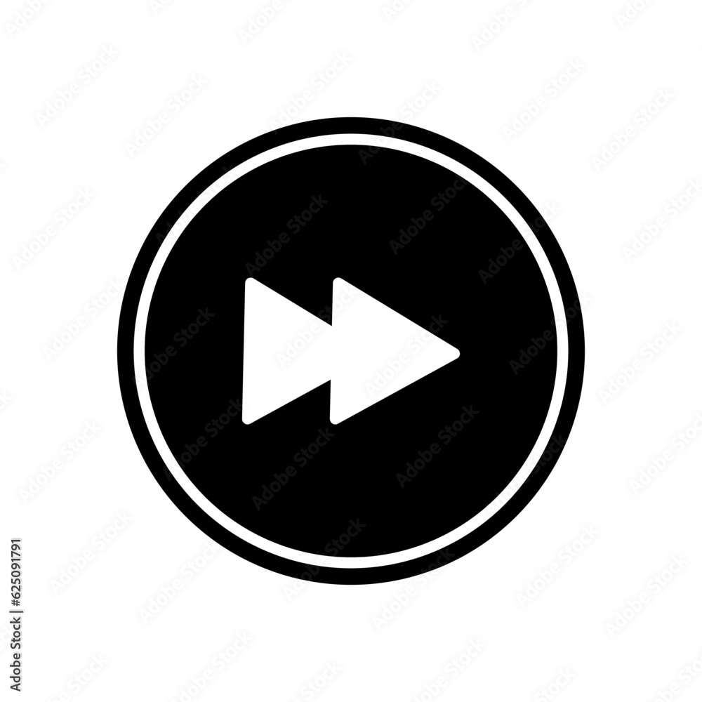 fast forward glyph icon fast forward glyph icon