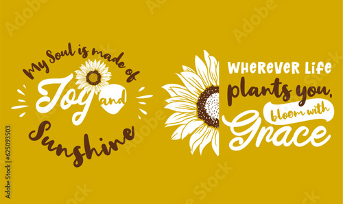 sunflower quotes photo