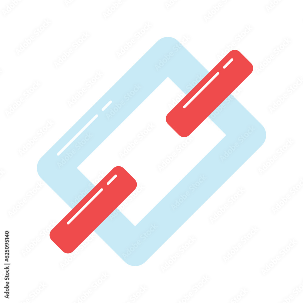 Chain link vector design in modern and trendy style, easy to use Chain link vector design in modern and trendy style, easy to use