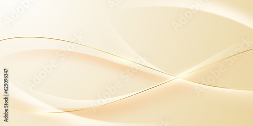 Luxury Golden Background With Luxurious Golden Elements Modern 3D Abstract Vector Illustration Design