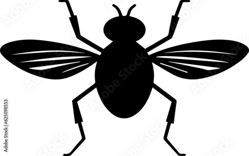 fly silhouette icon 3