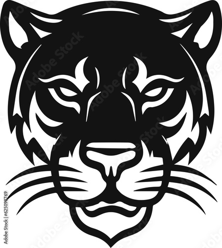 black panther silhouette icon 2
