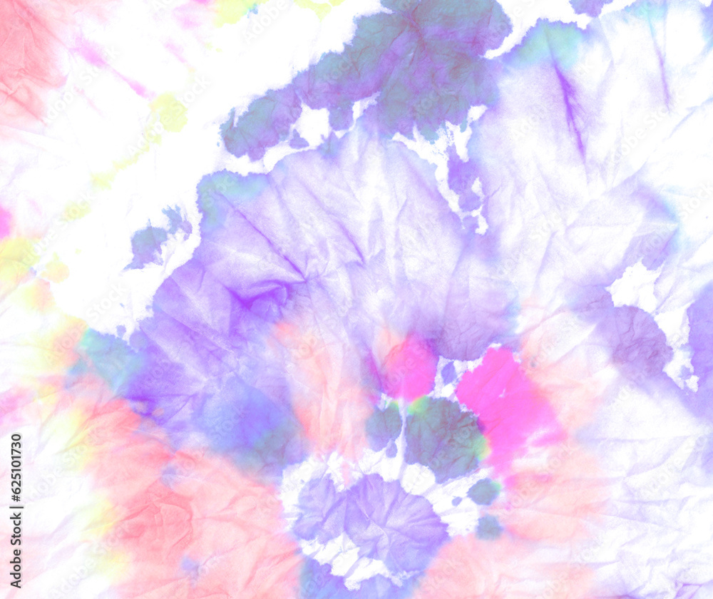 Violet Watercolor Batik Repeat. Dye Multi Shirt Violet Watercolor Batik Repeat. Dye Multi Shirt