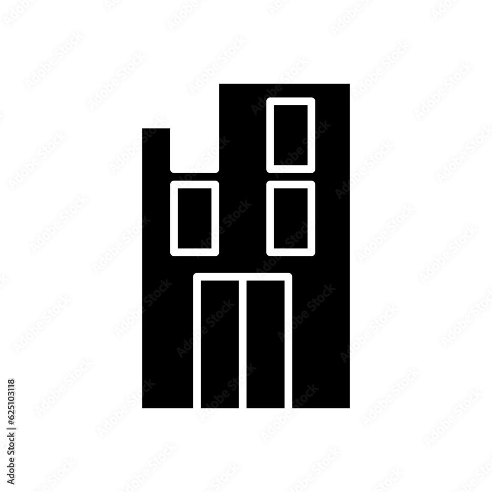 building under construction glyph icon building under construction glyph icon
