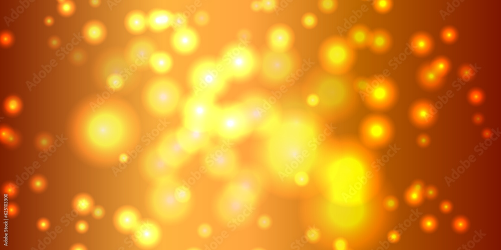 Abstract golden bokeh on golden background, Holiday concept and celebration background. Defocused bokeh blur lights background. Abstract golden bokeh on golden background, Holiday concept and celebration background. Defocused bokeh blur lights background.