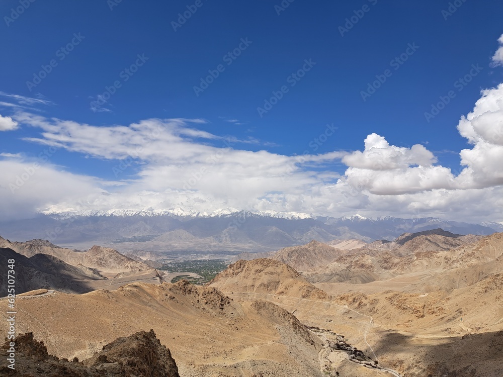 a union territory of india called leh & ladakh which borders china and is also known as cid dessert of india.