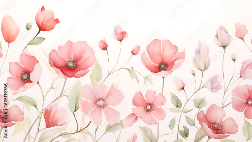 flowers_seamless_botanical_watercolor_floral_background