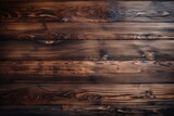 Rustic Three-Dimensional Dark Wooden Texture. Generative AI