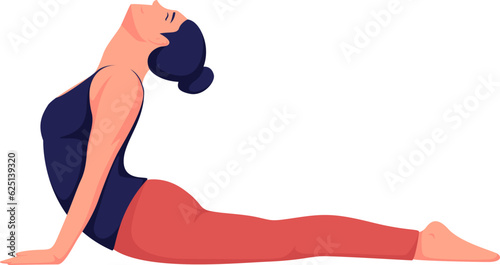 upward yoga pose asana