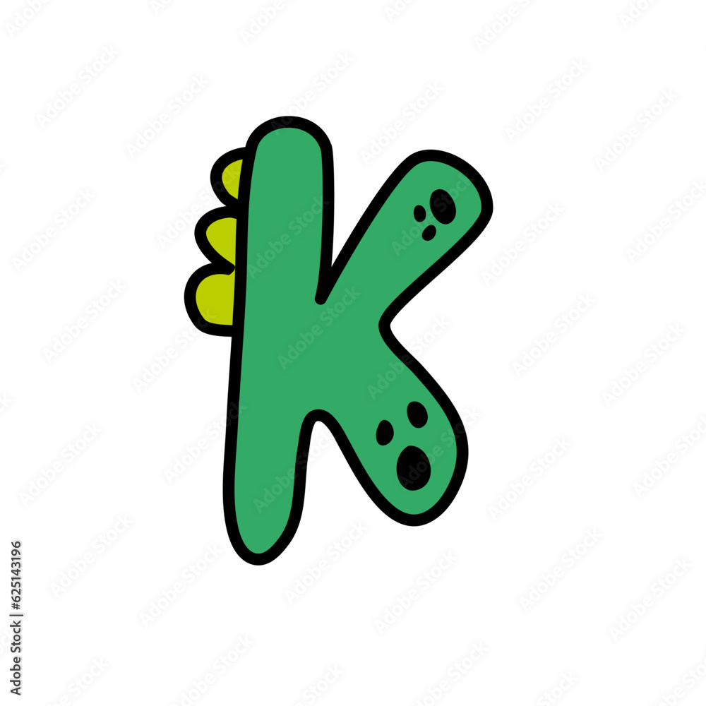 Alphabeth and number cute Vector Illustration Alphabeth and number cute Vector Illustration