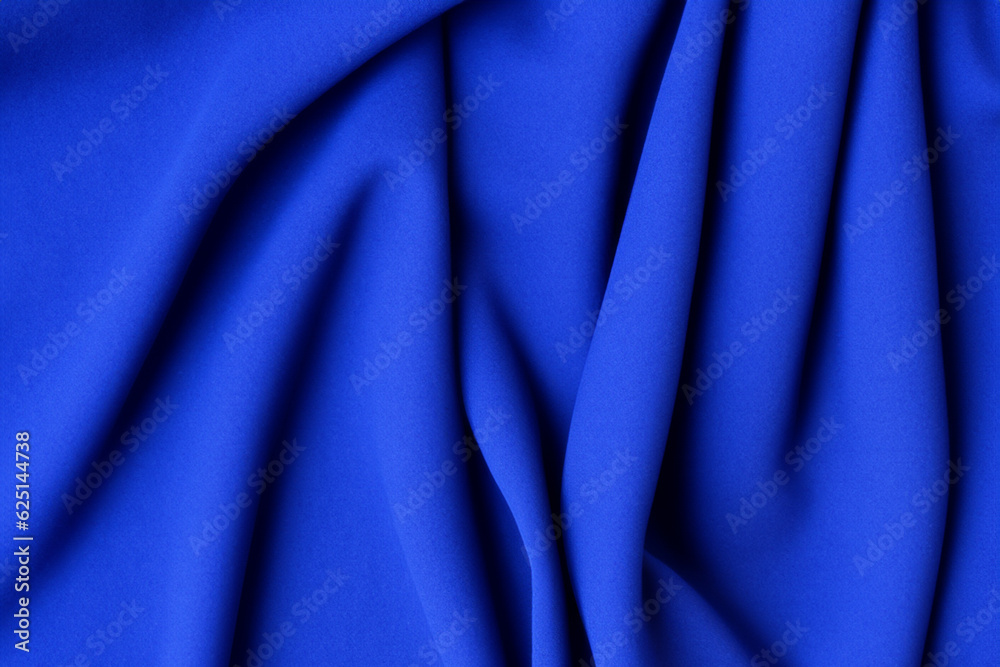 Obraz premium Pacific Serenity: Captivating Pacific Blue Fabric Bliss