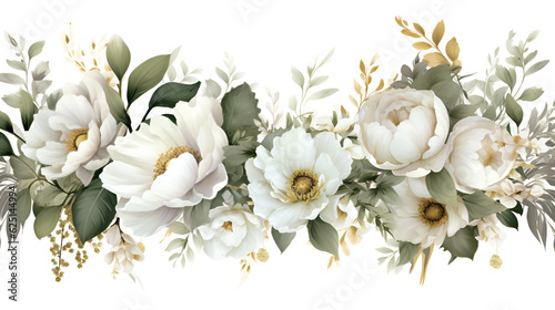 bouquet of white flowers
