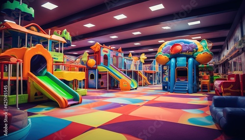 Wallpaper Mural Indoor Playground Torontodigital.ca