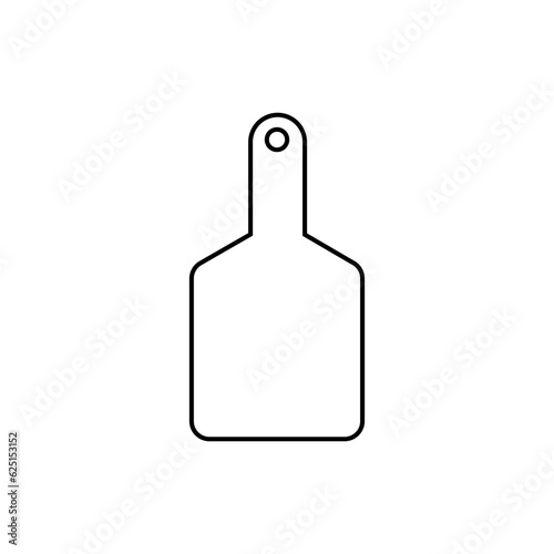 Cow Tag icon vector. ear tag illustration sign. beefs symbol or logo.