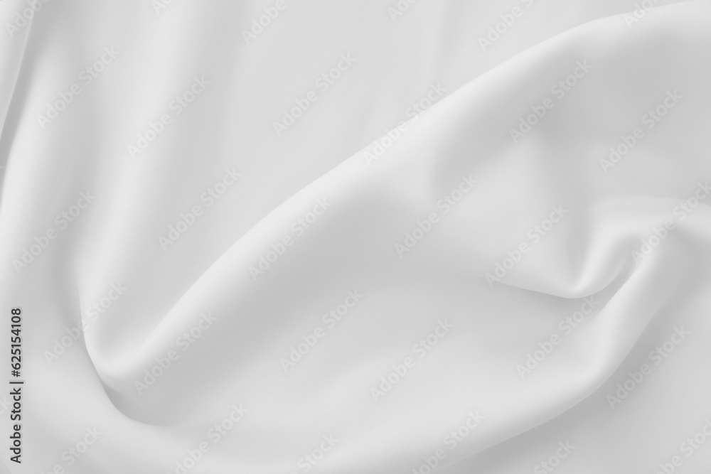 Naklejka premium Pure Elegance: Timeless Solid White Fabric Beauty