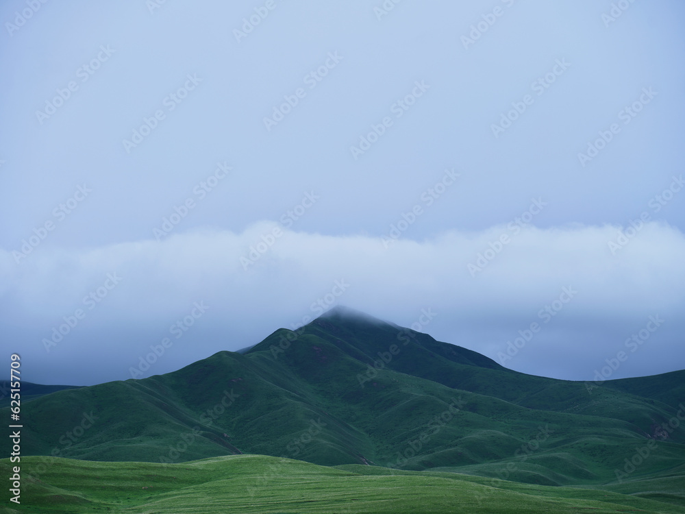 Fototapeta premium clouds over the mountains